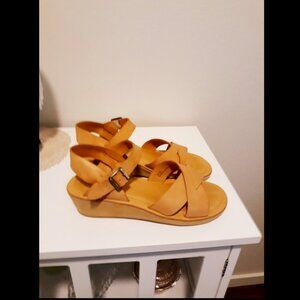 Kork-Ease Myrna Natural Leather Sandals